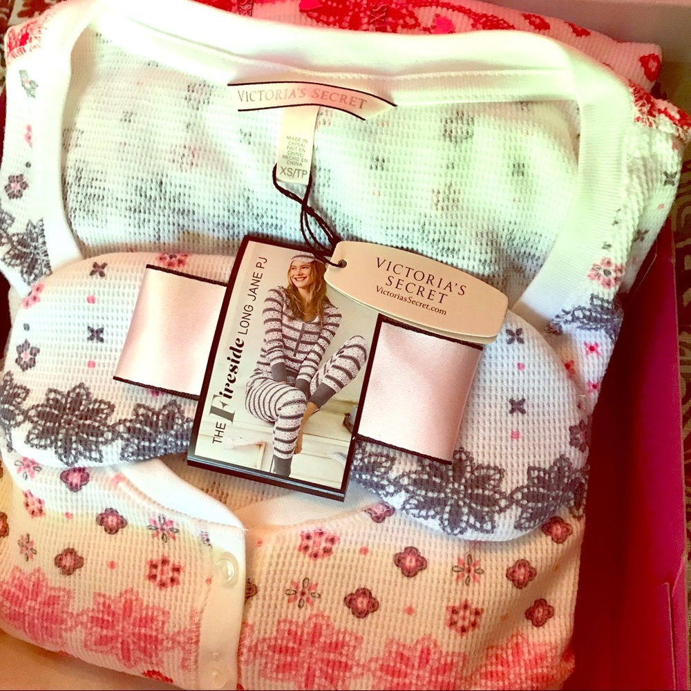VS Fireside Long Jane Pajamas